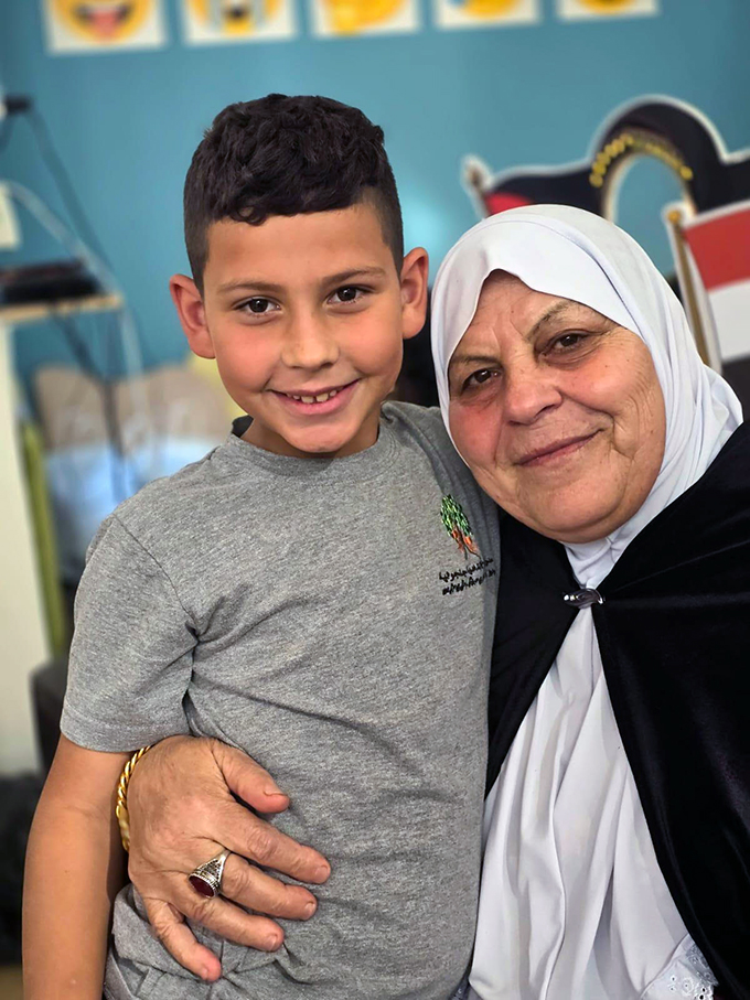 ملتقى الأجيال في مدرسة أجيال الابتدائية في جلجولية